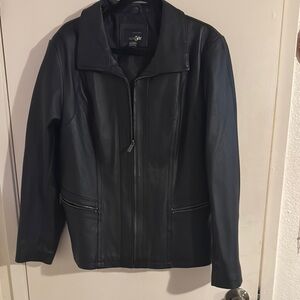 East 5th Women's Black Leather Jacket